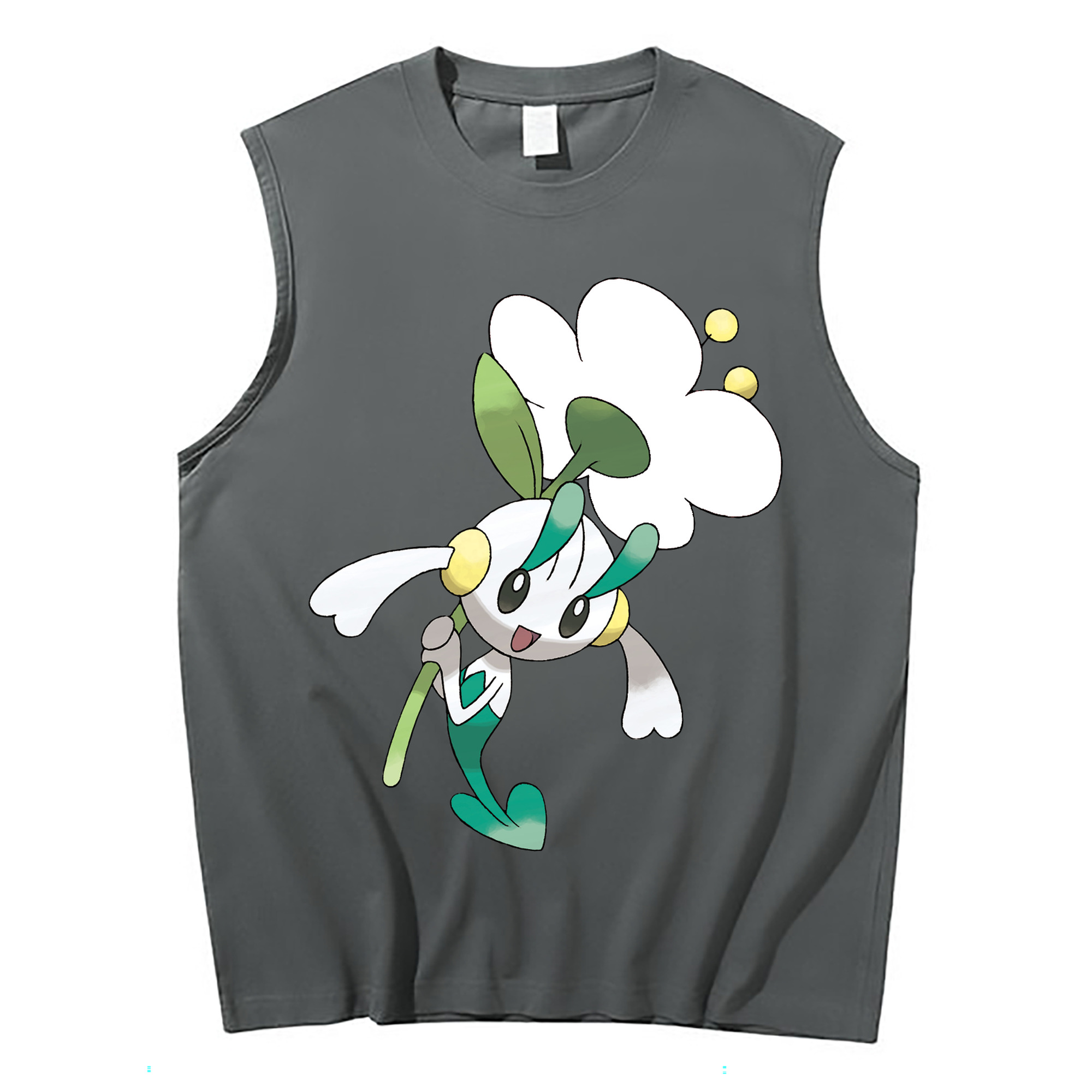 （画像用） ポケットモンスター Pokémon コットン100％タンクトップ（フロントプリント）